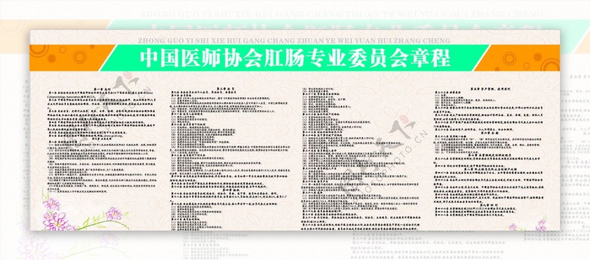 中国医学协会肛肠分会制度图片