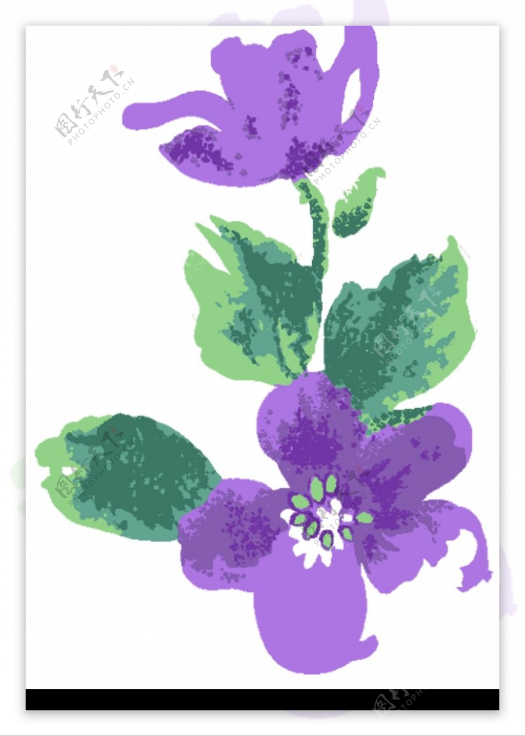古典花卉底纹0018