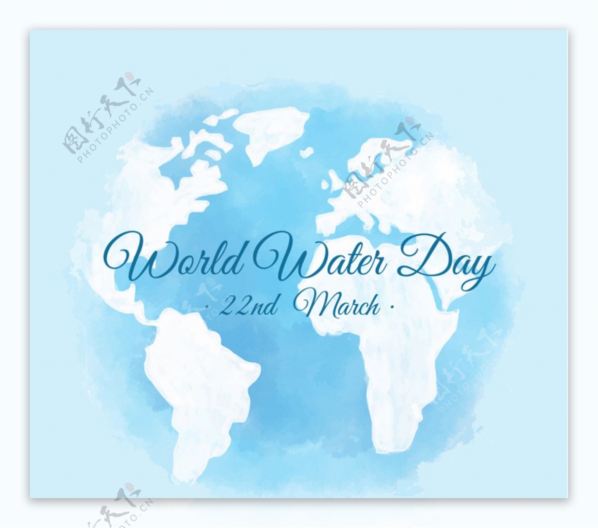 蓝色地球世界水日