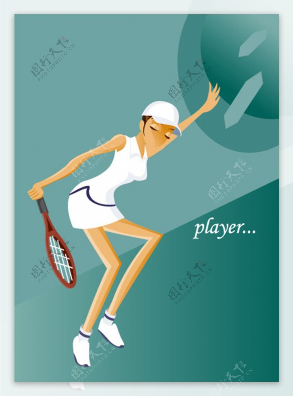 网球女孩