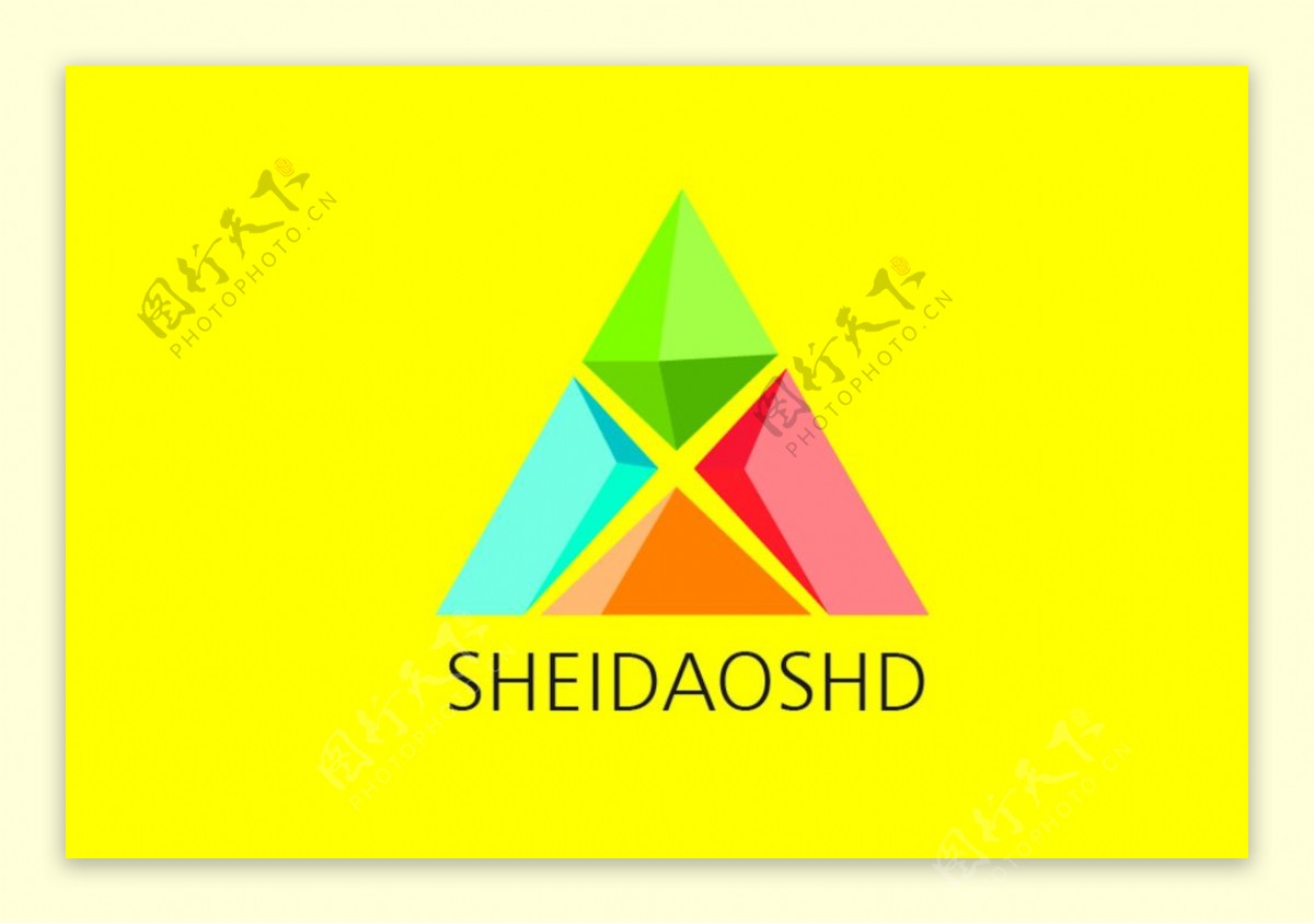 三角logo登山logo
