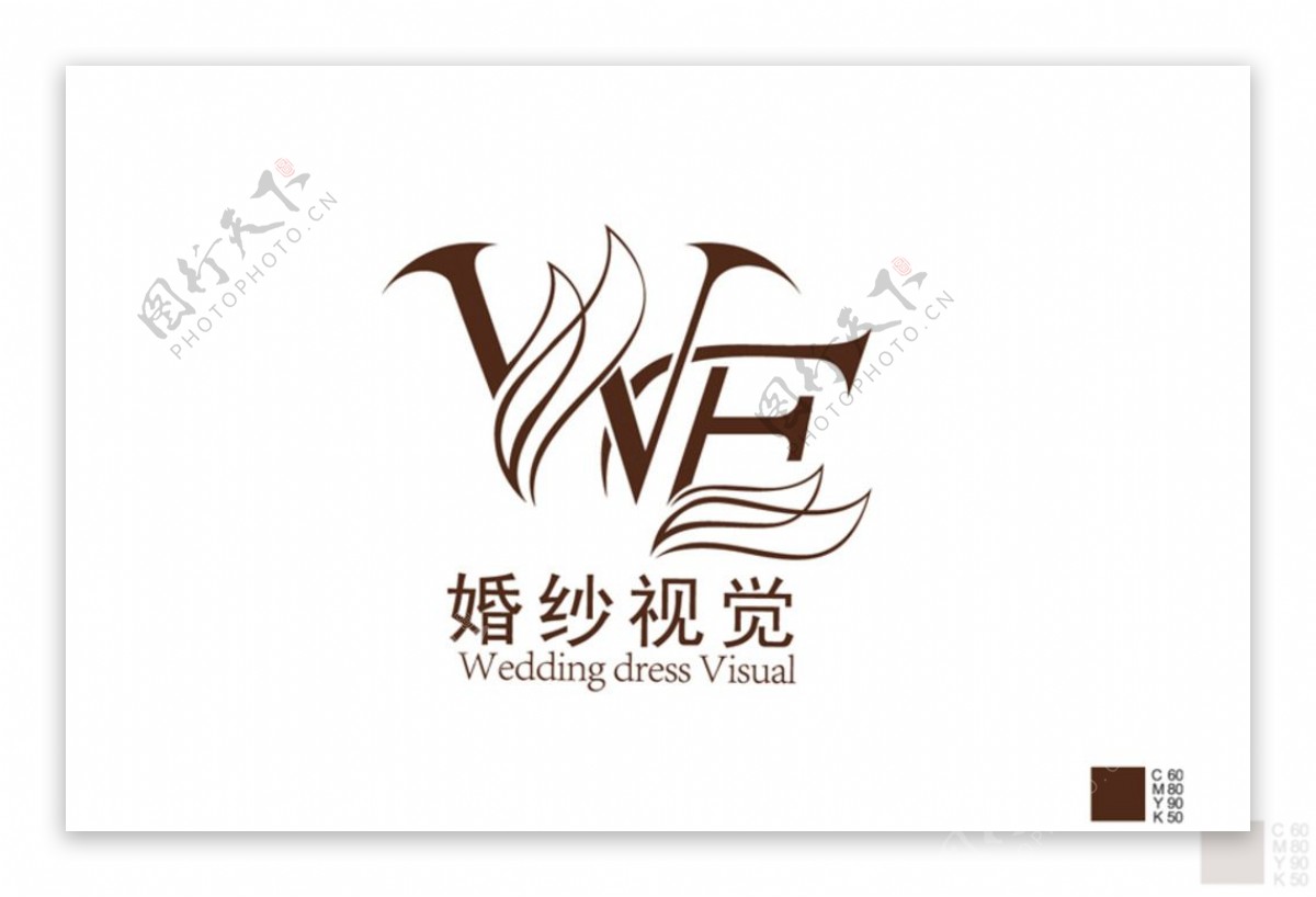 婚纱摄影视觉logo