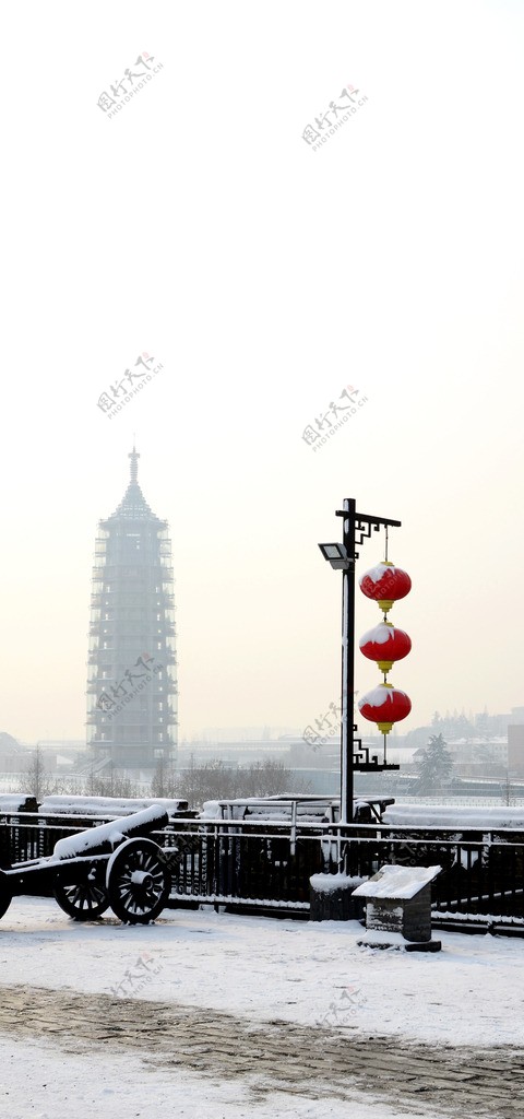南京雪景