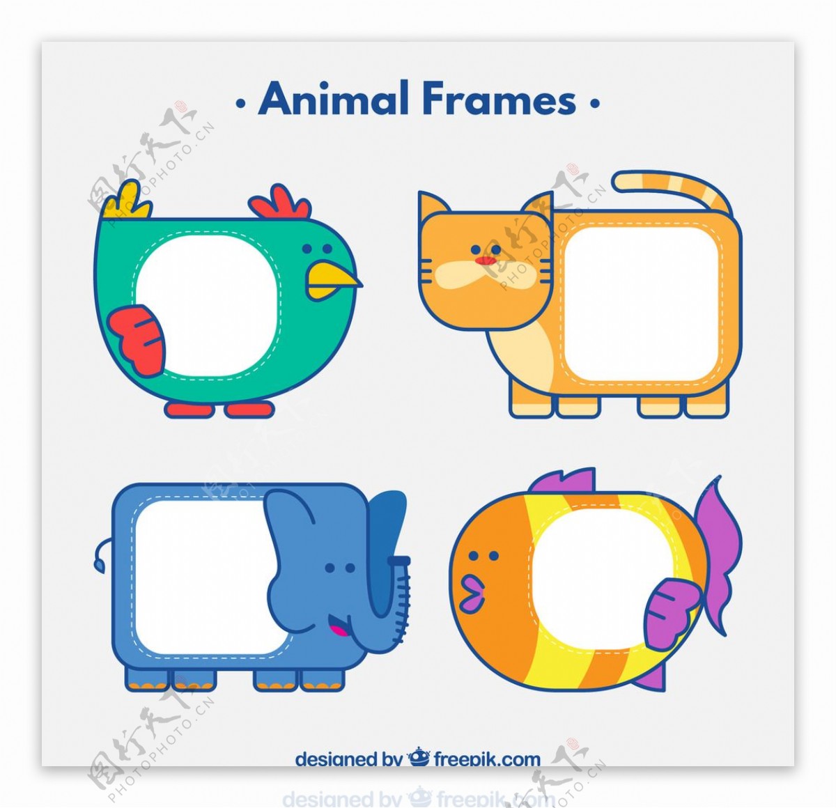 动物画框