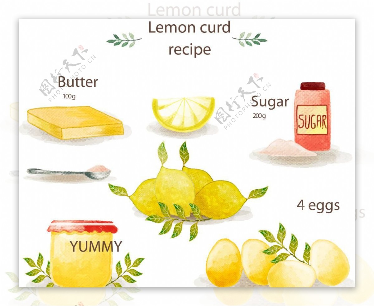 柠檬果酱模板源文件宣传活动设计
