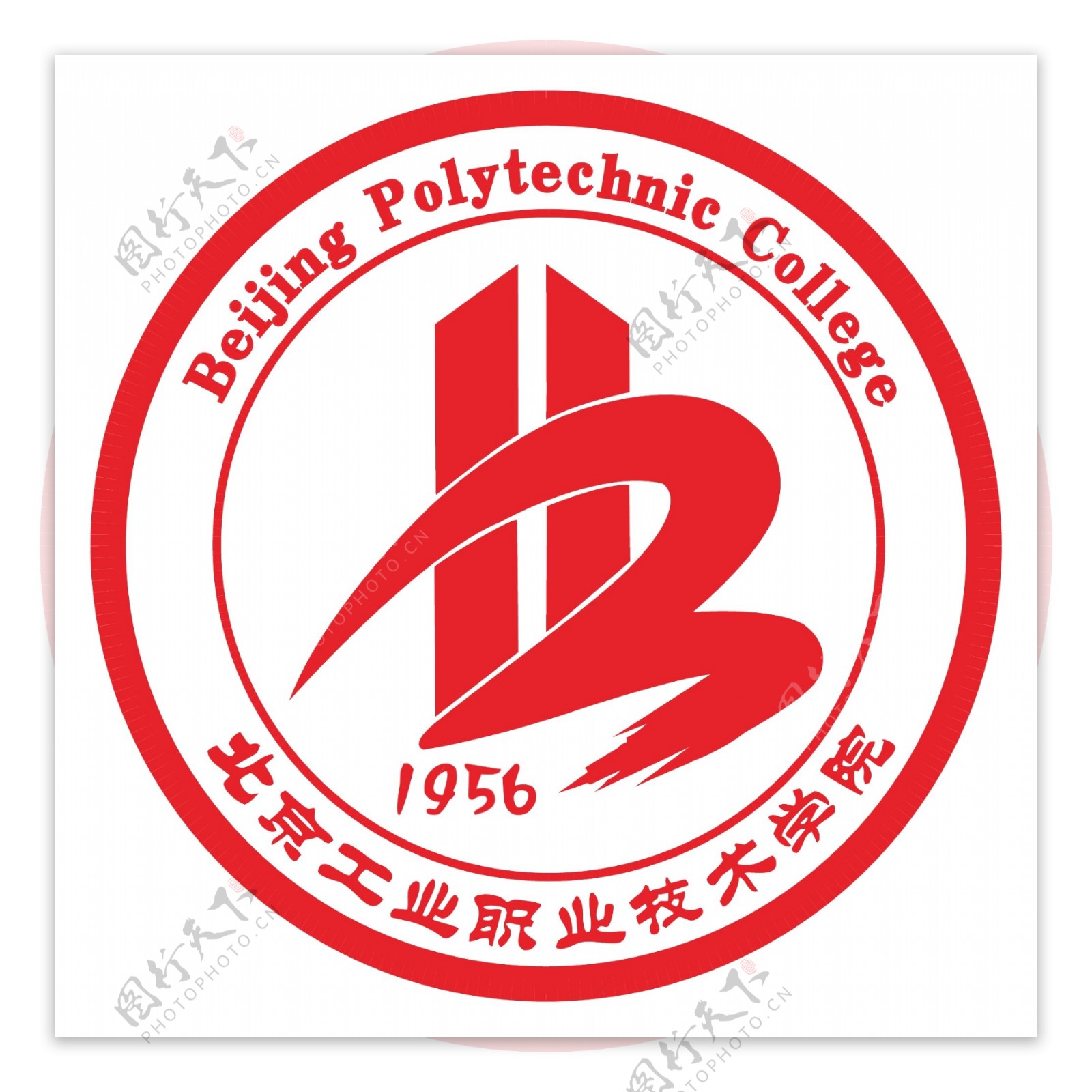 北京工业职业技术学院院徽