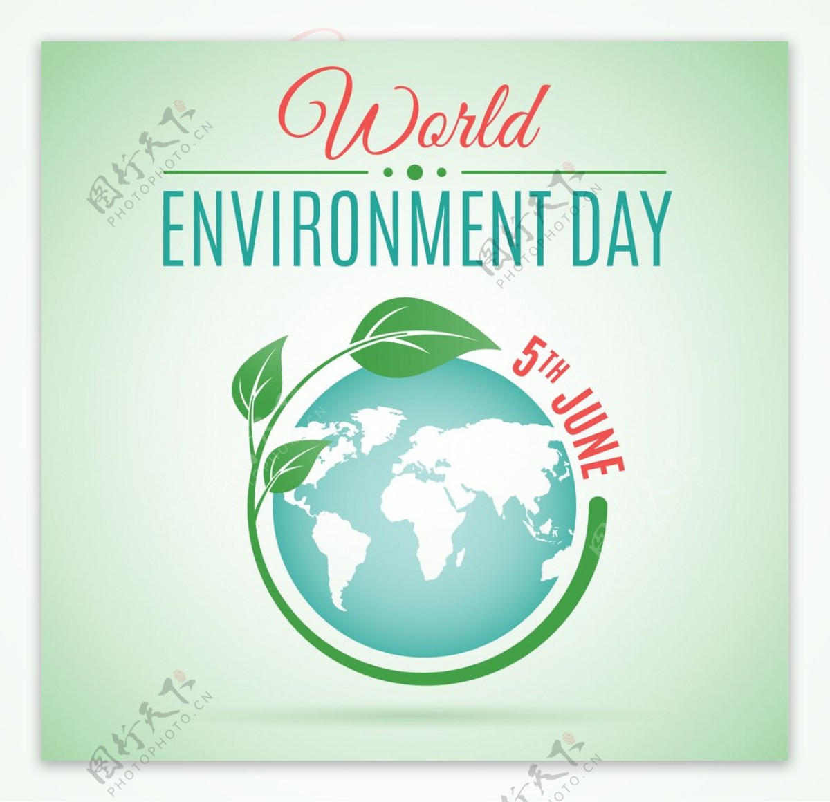 世界环境日背景