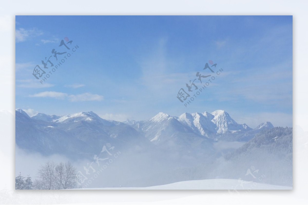 雪山风景摄影