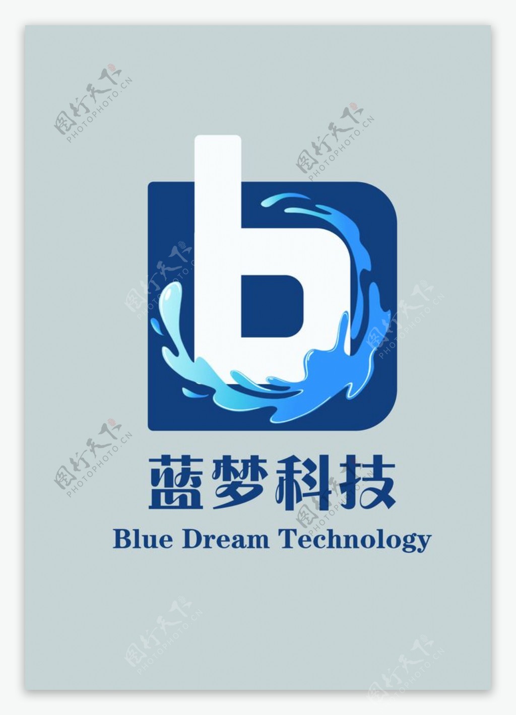 蓝梦科技logo