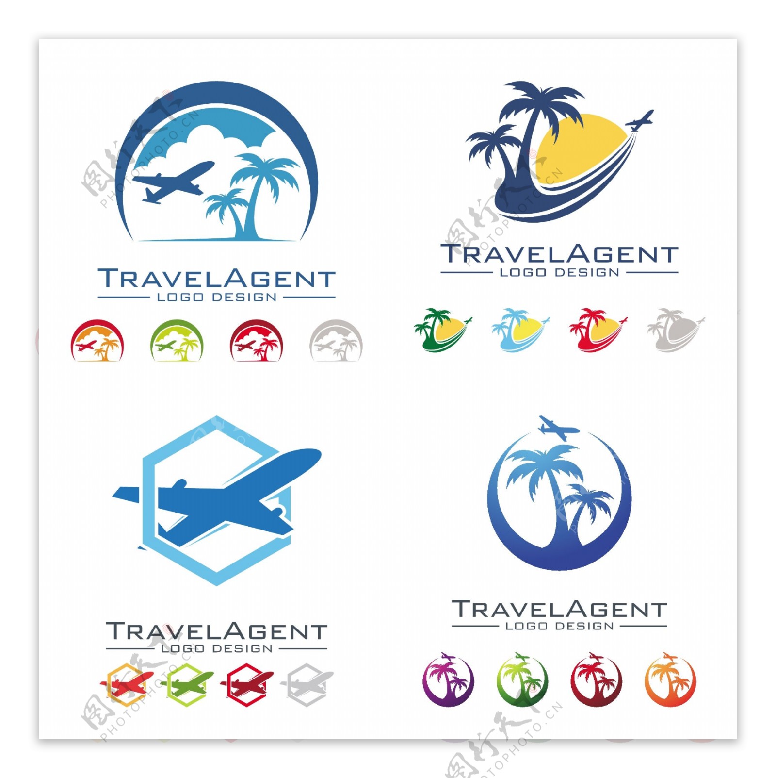 旅行社标志图片素材-编号23454604-图行天下