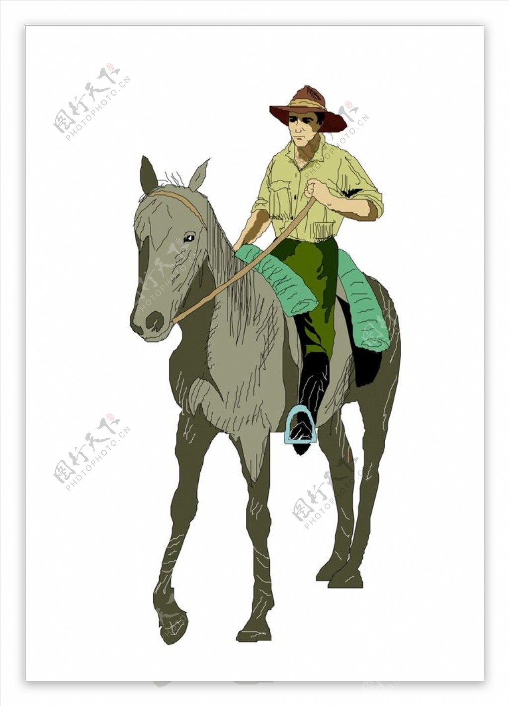 骑马的人背景图片-骑马的人背景素材下载-觅知网