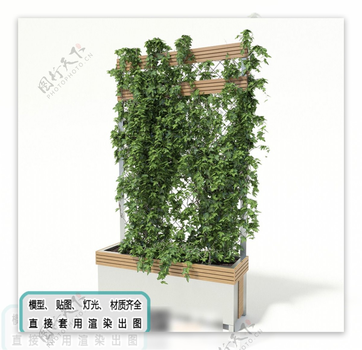 植物墙绿化生态花架