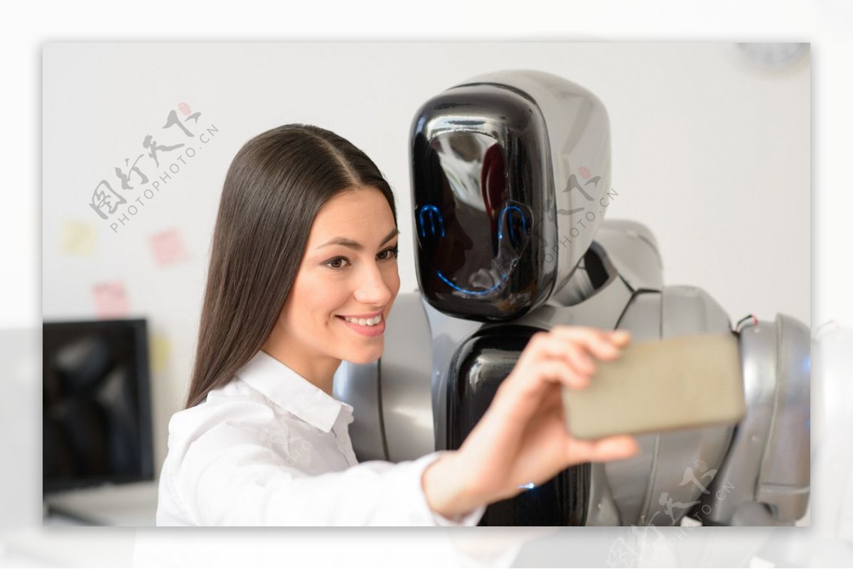 美女与机器人