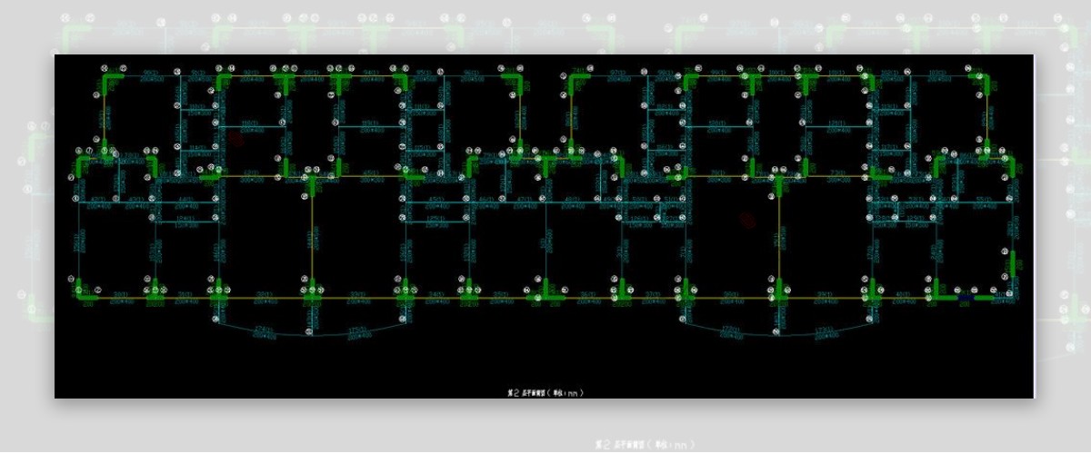 2层配筋简图