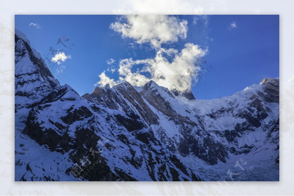 尼泊尔雪山