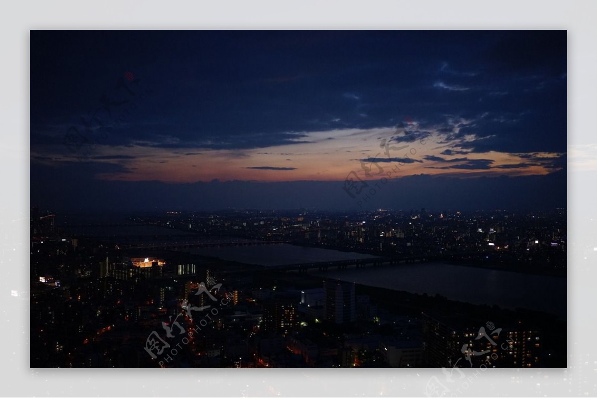 日本都市夜景