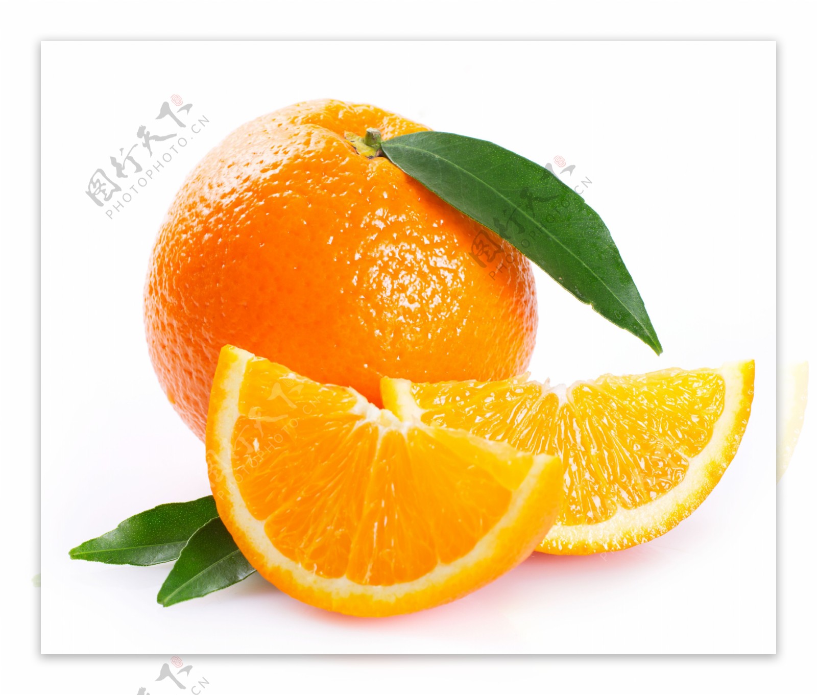 橘子与切片