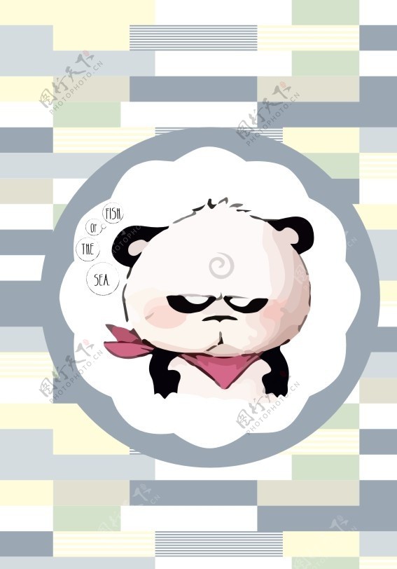 发怒的熊猫
