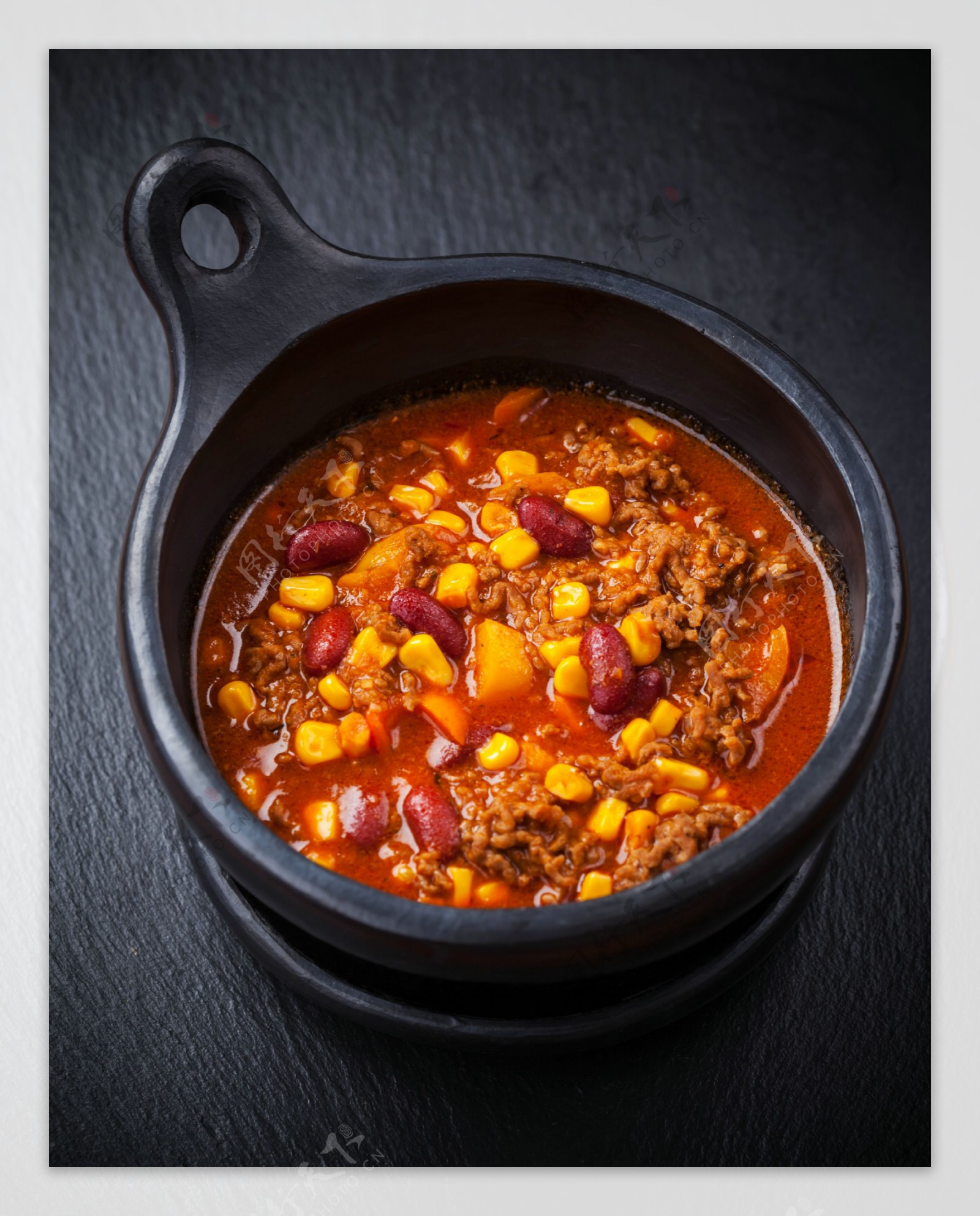 美味的番茄牛肉汤图片