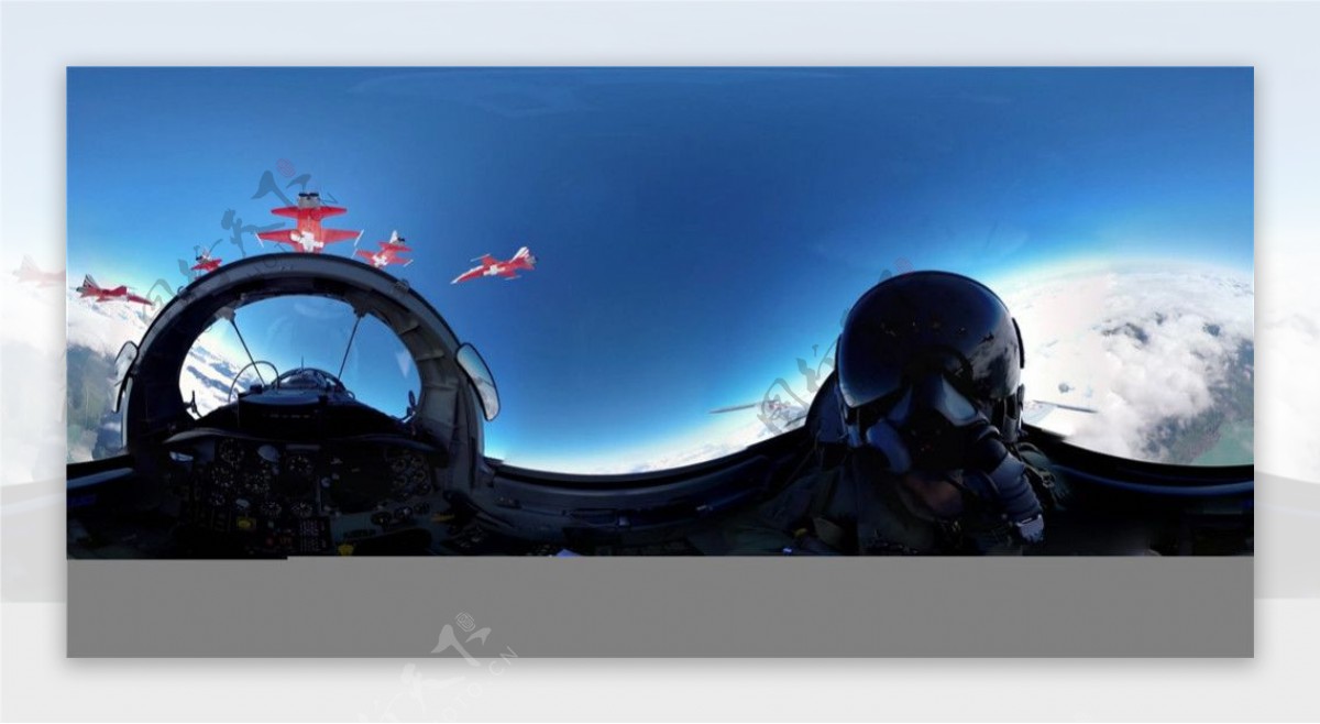 F5战斗机飞行VR视频