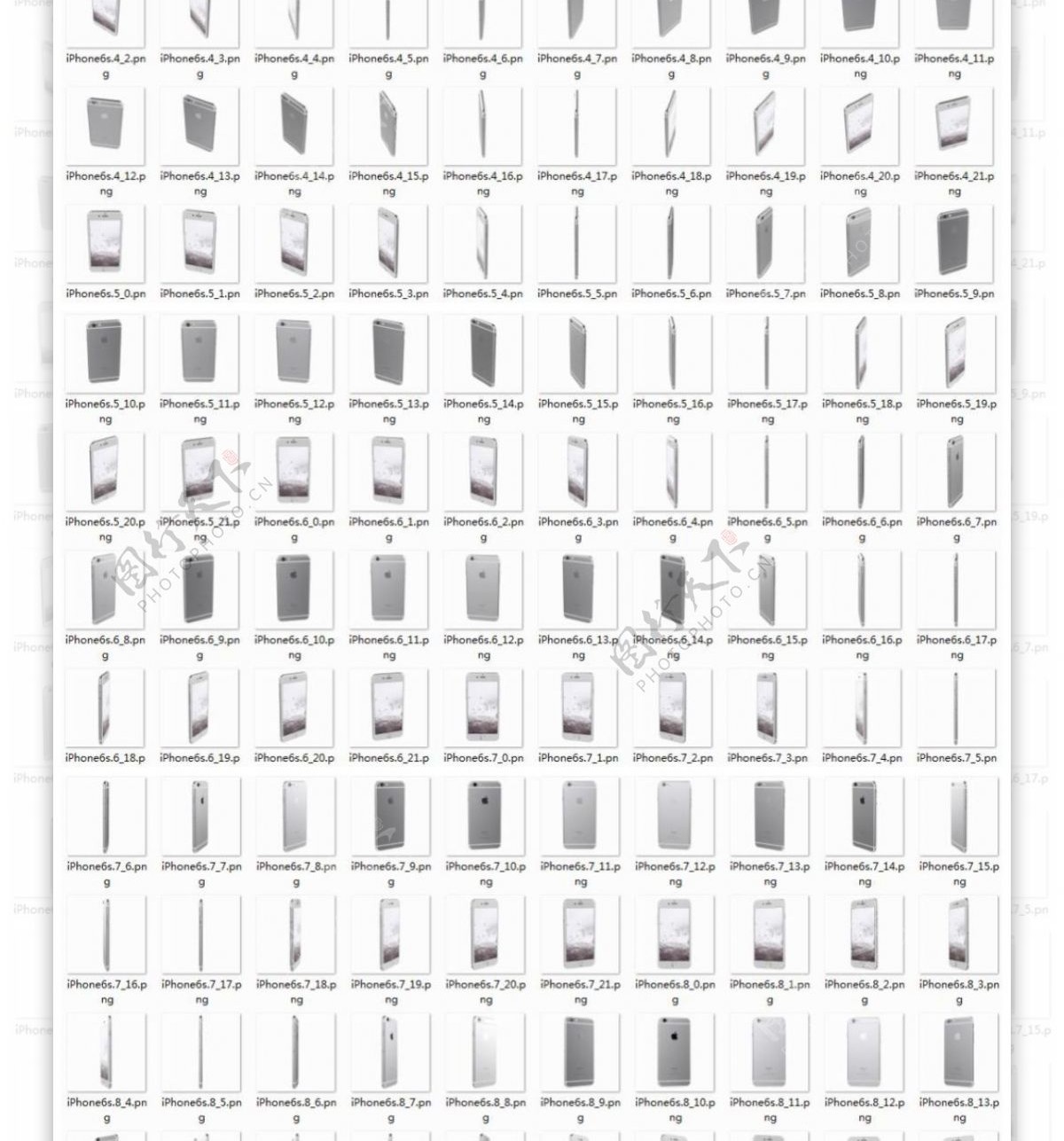 全视角iPhone6s模板合集7