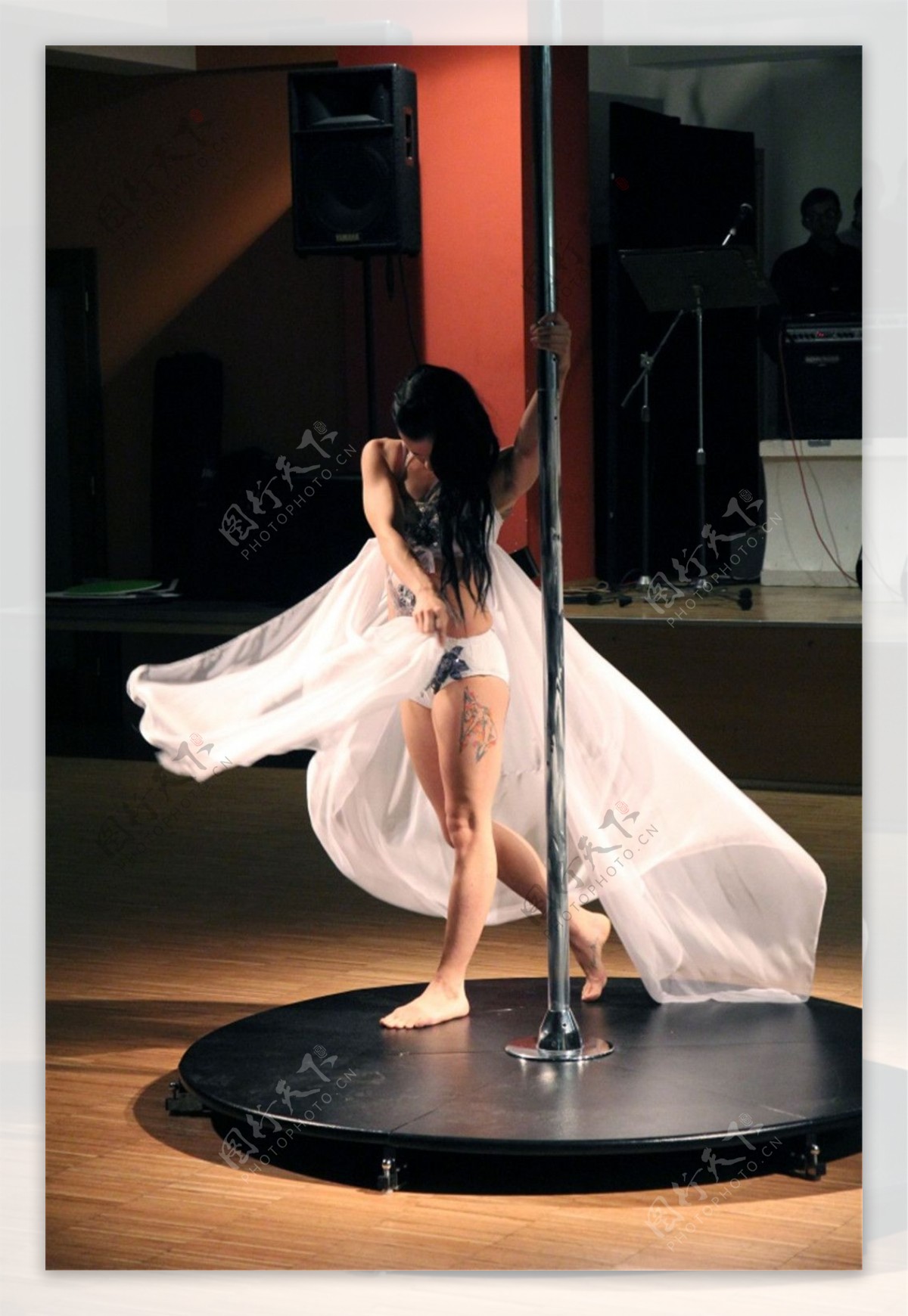 欧美钢管舞人体艺术图片