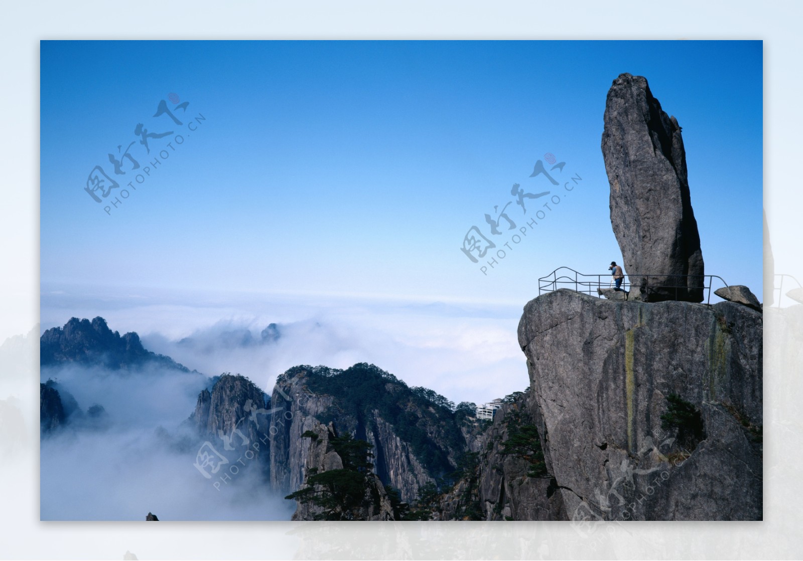 高山云海景色图片