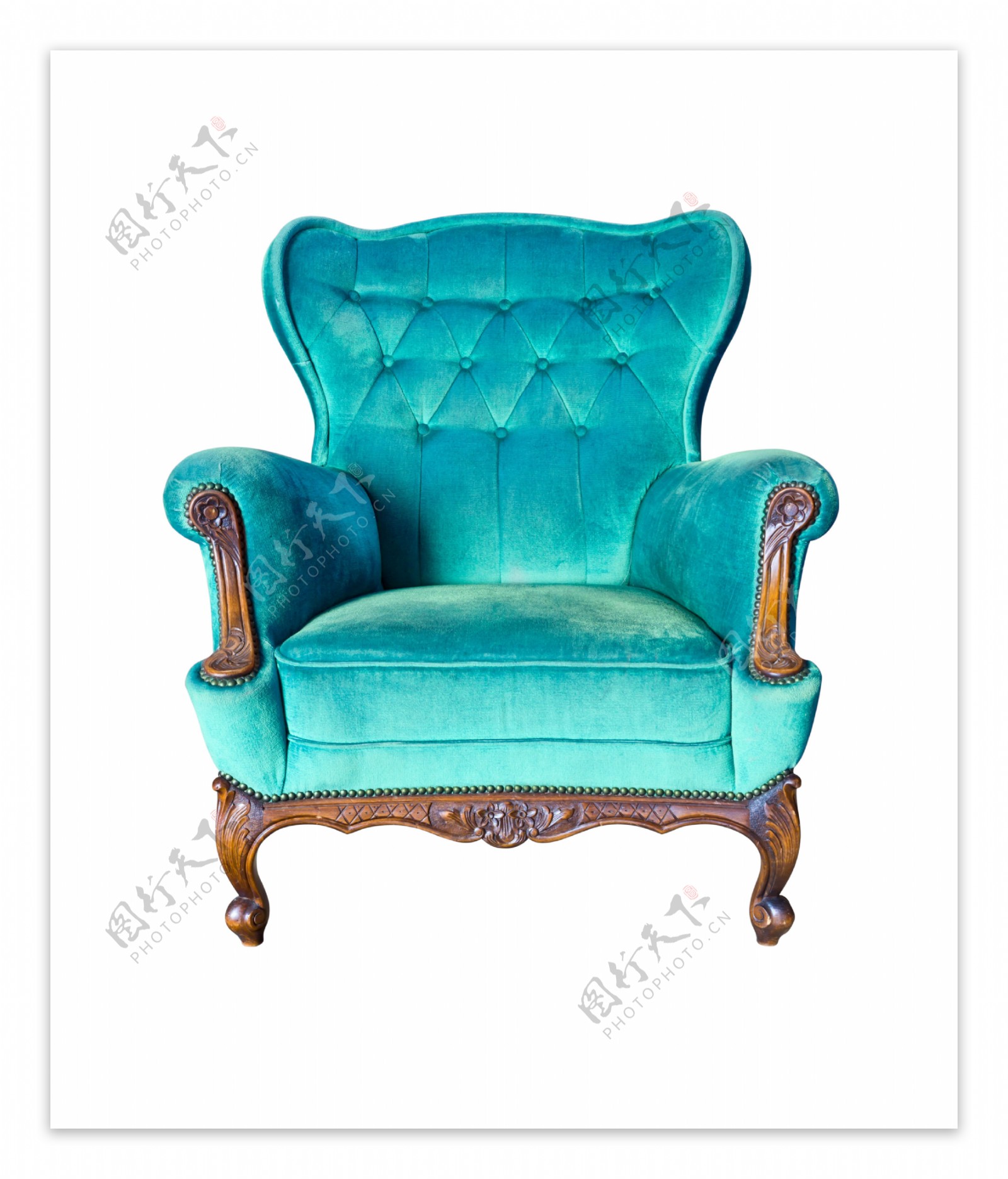欧式复古沙发椅子