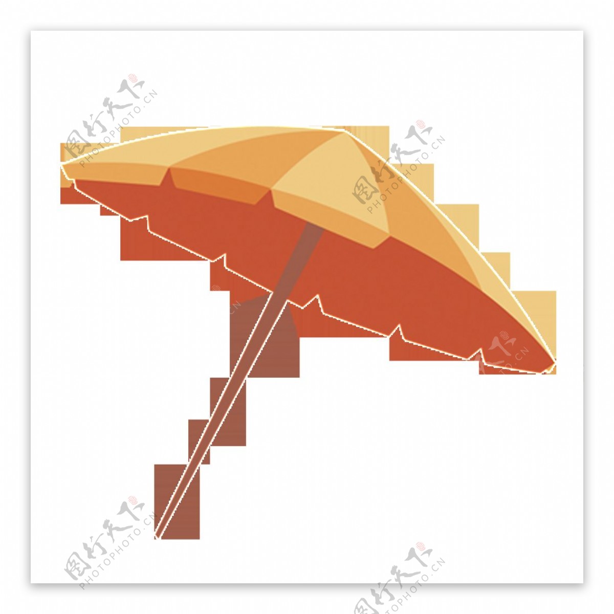 卡通雨伞高清素材