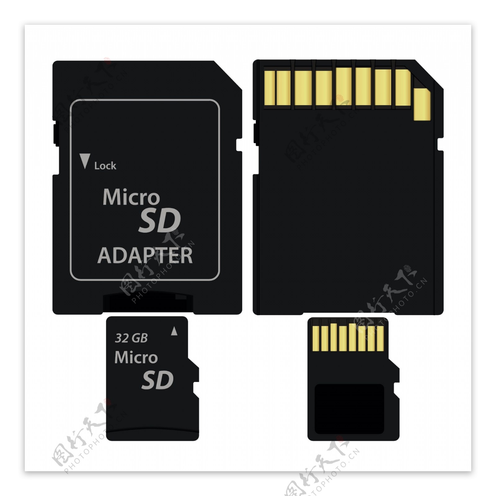 微型SD适配器