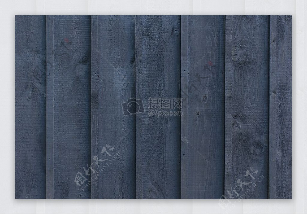 蓝色墙壁围栏木方木板木板