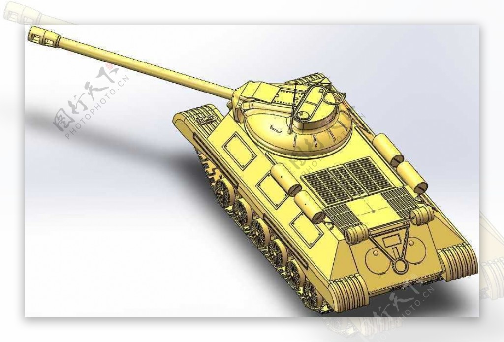坦克机械模型