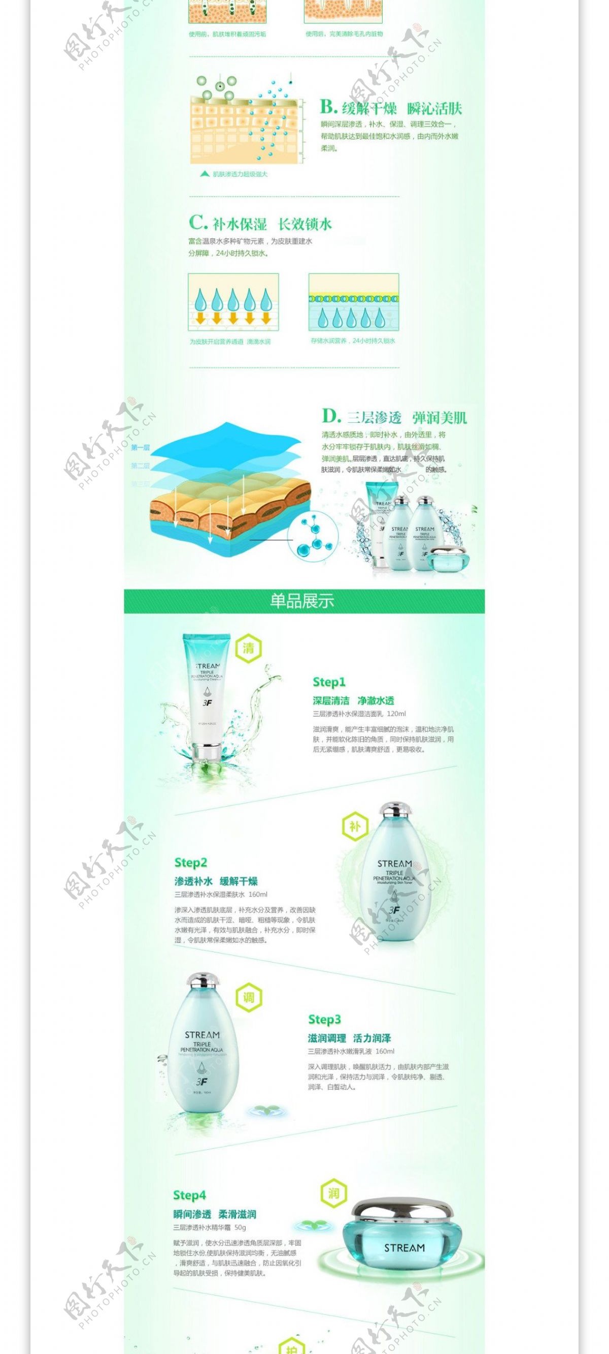 淘宝化妆品详情页设计