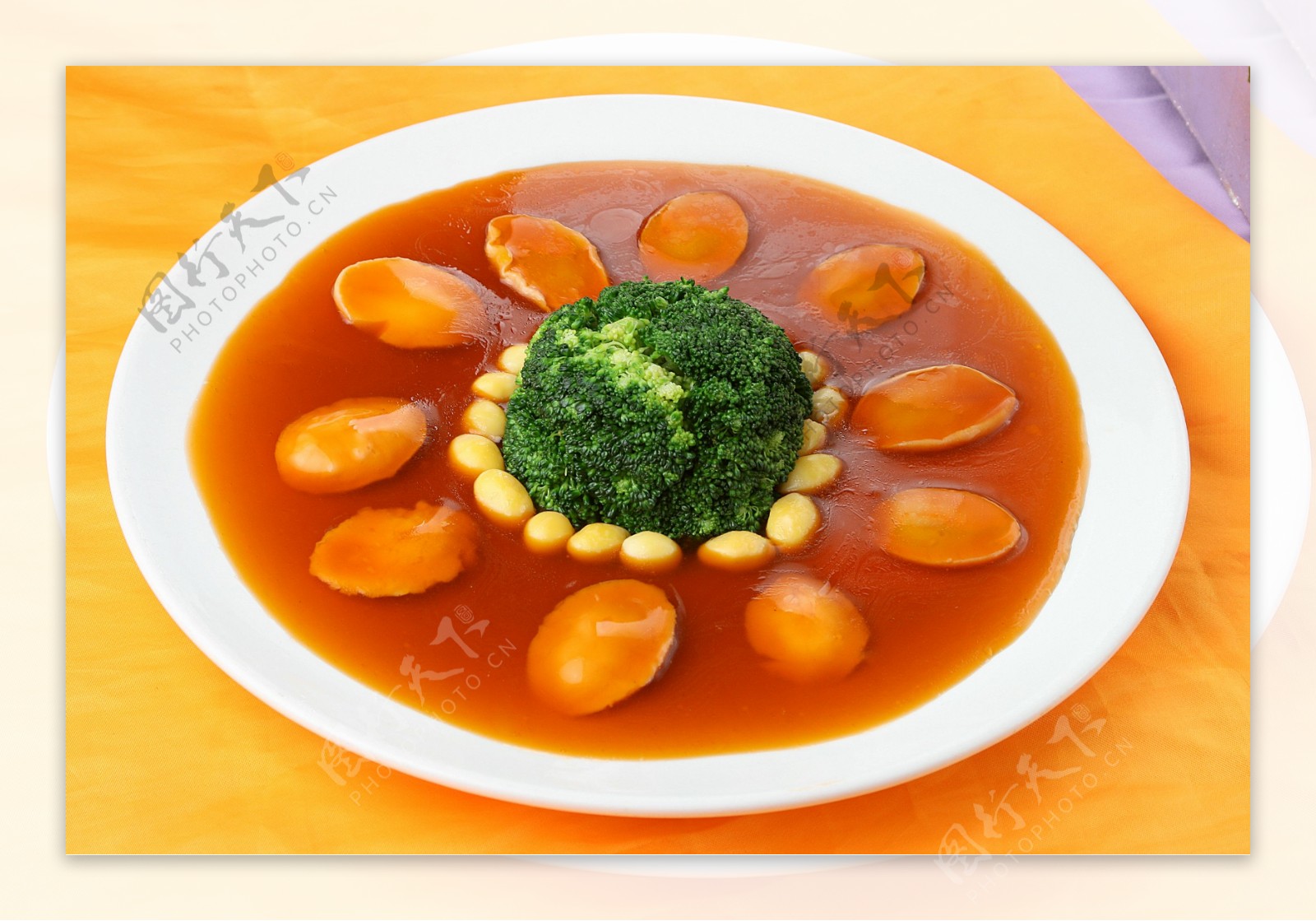 国内美食黄豆海鲜汤图片