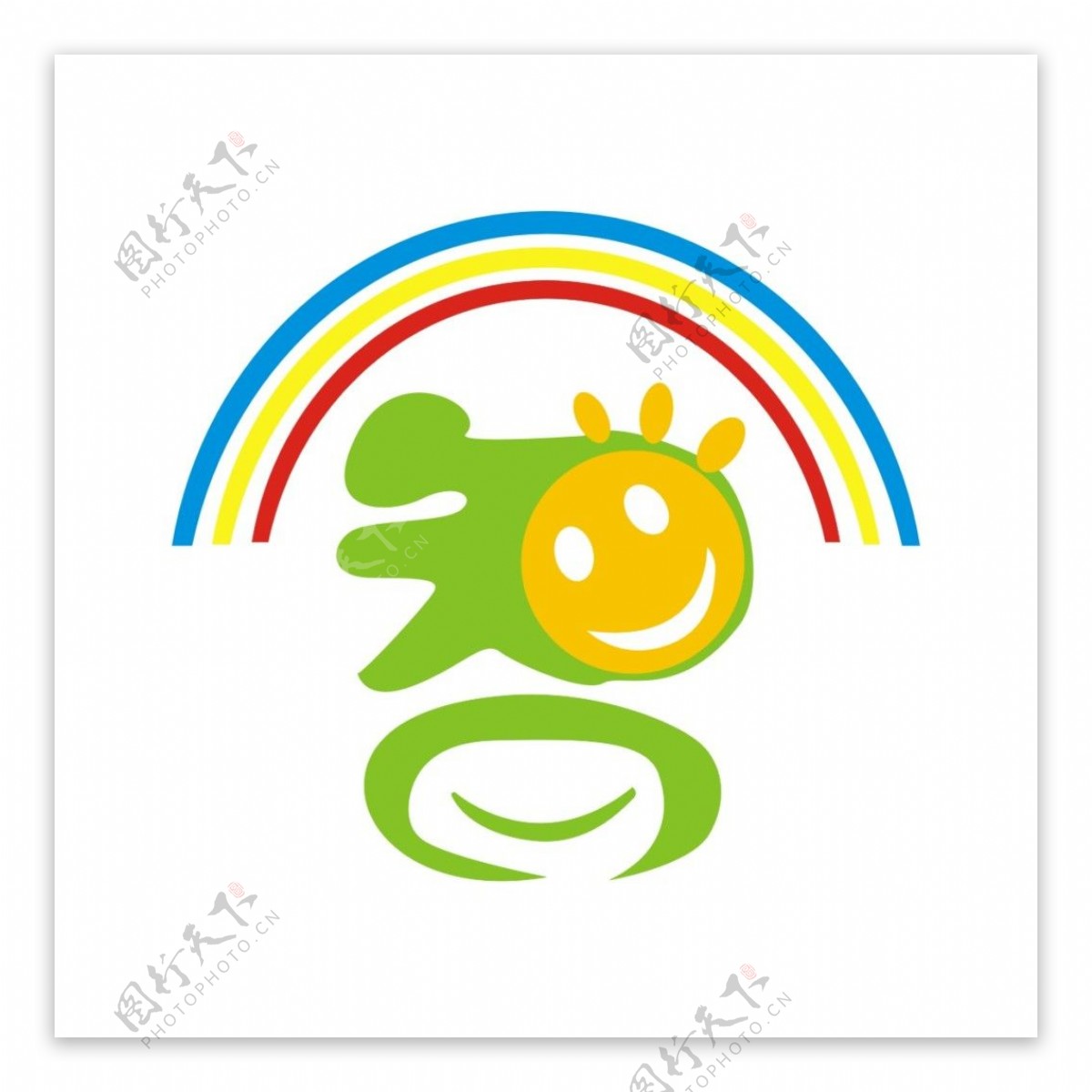 幼儿园logo设计园徽标志标识