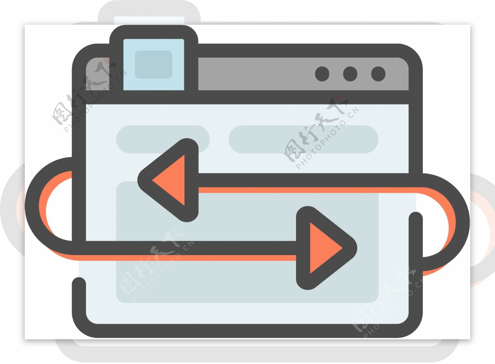 线性商务icon图标