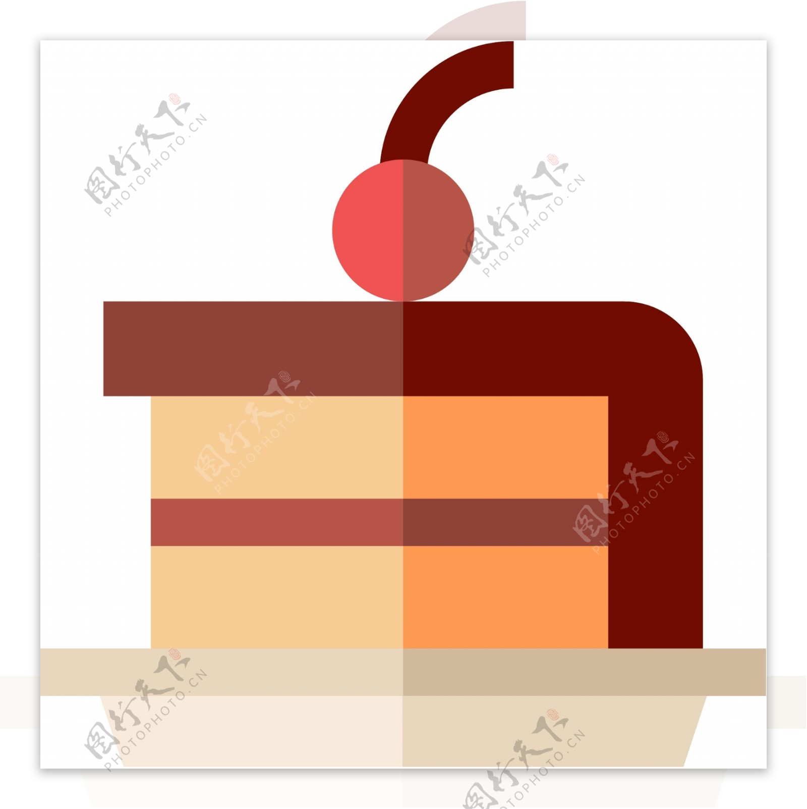 蛋糕美食icon图标