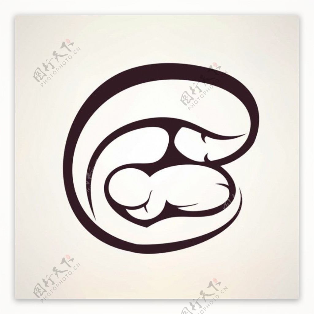 圆环母婴标志图片