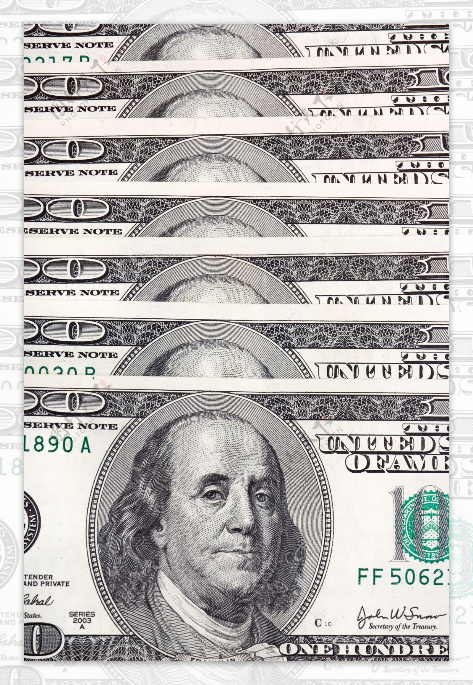 美元美钞图片