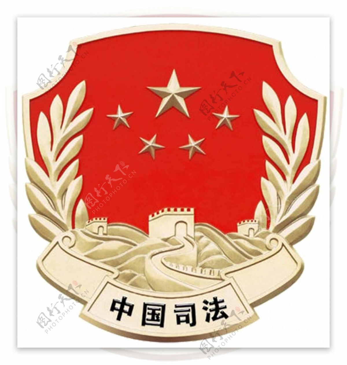 中国司法徽标志