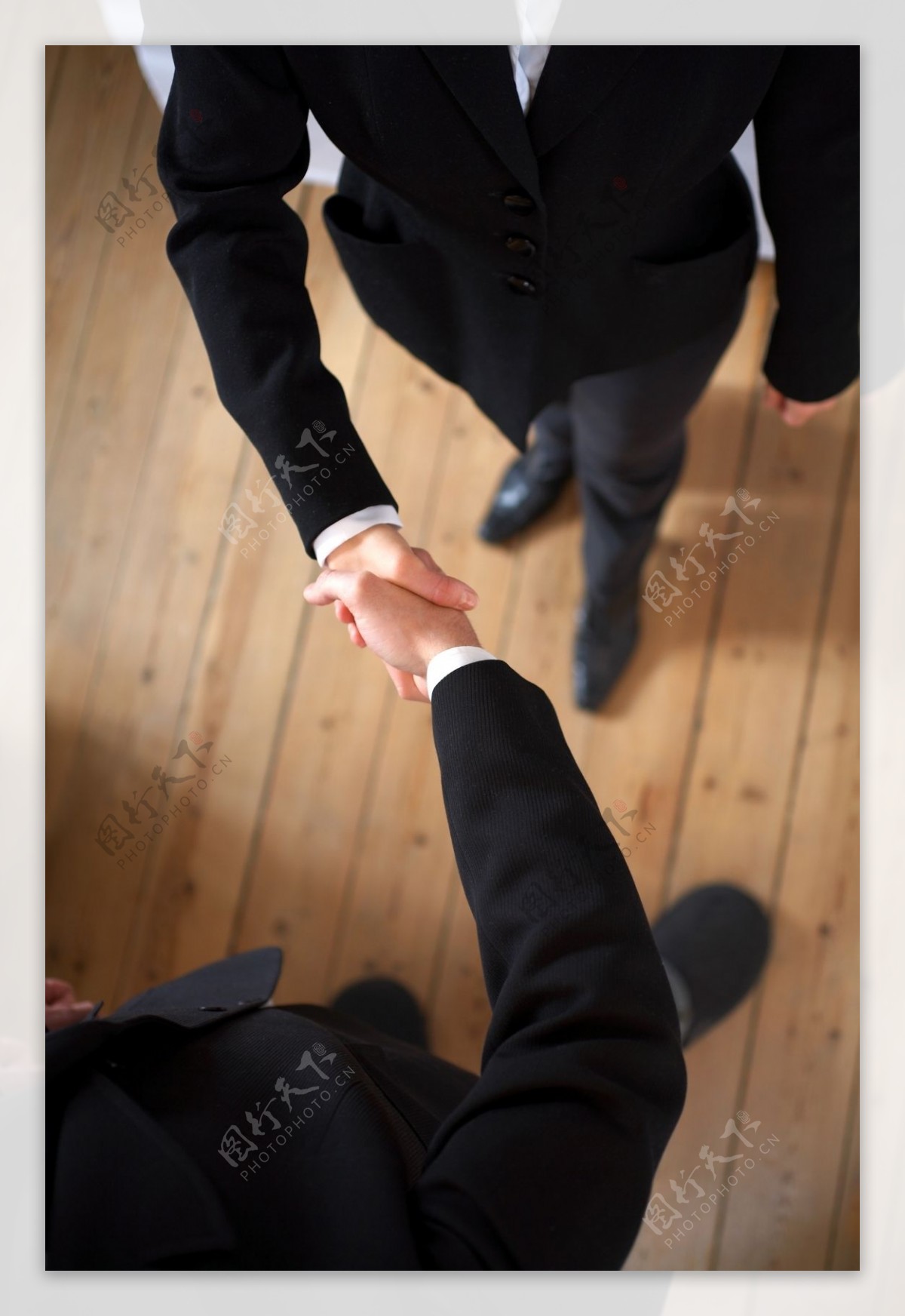 高清商务人士握手图片