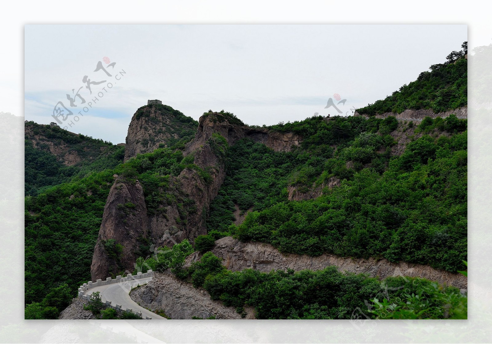 辽宁绥中锥子山长城风景