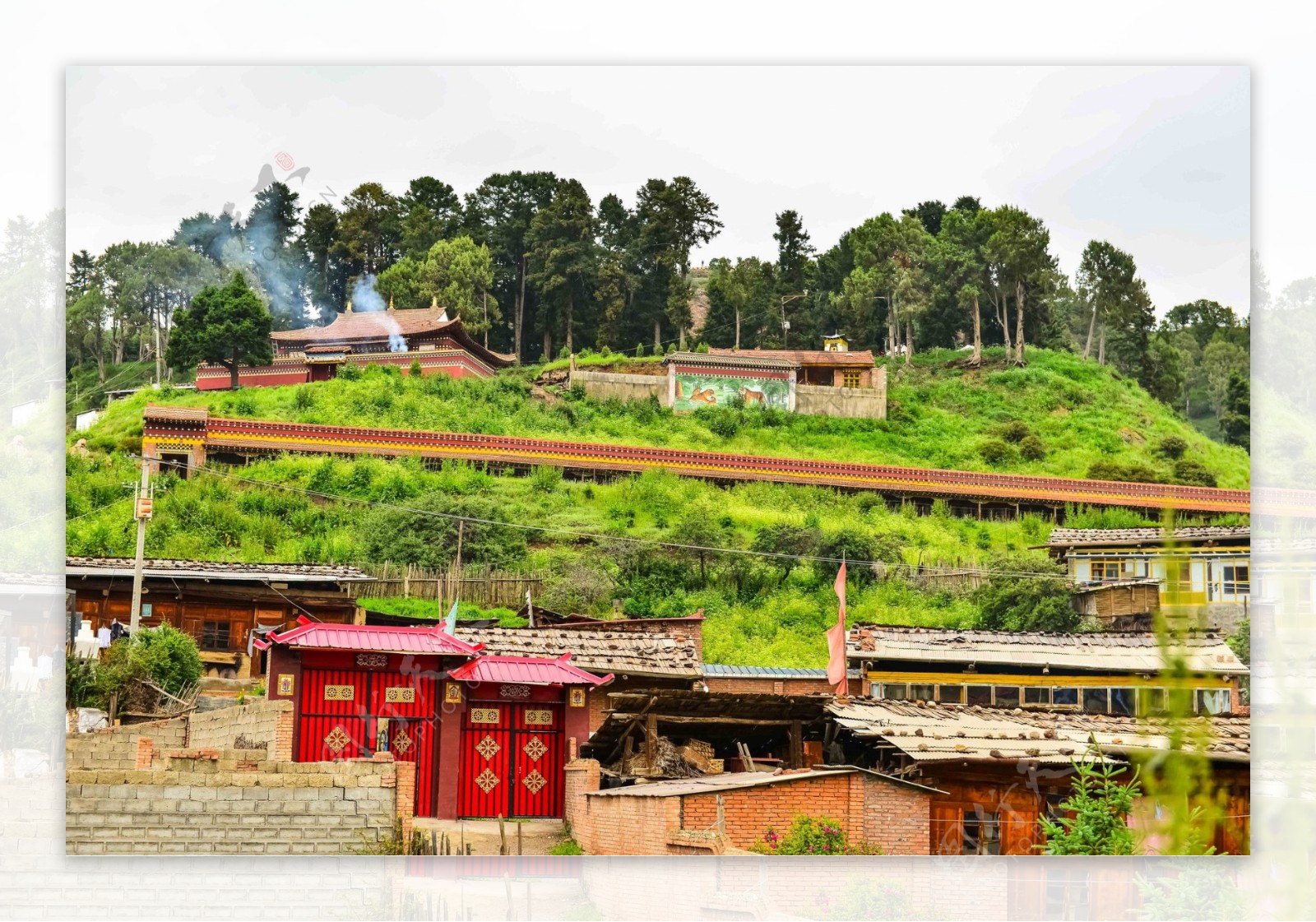 四川郎木寺风景