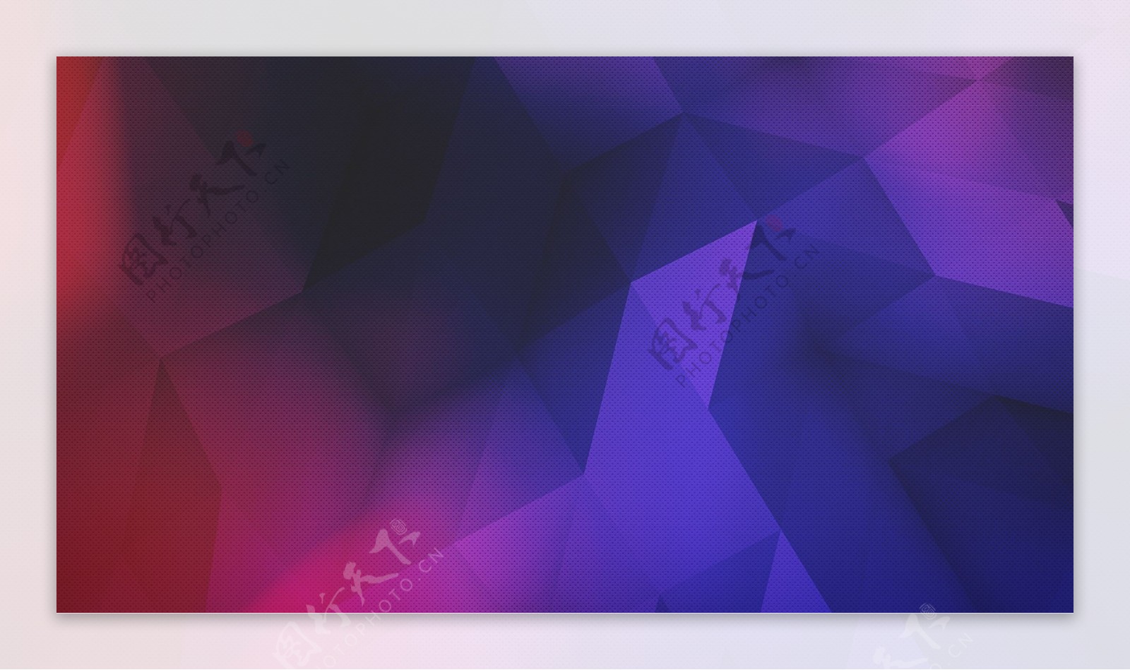 紫蓝水晶分割大图背景设计素材图片