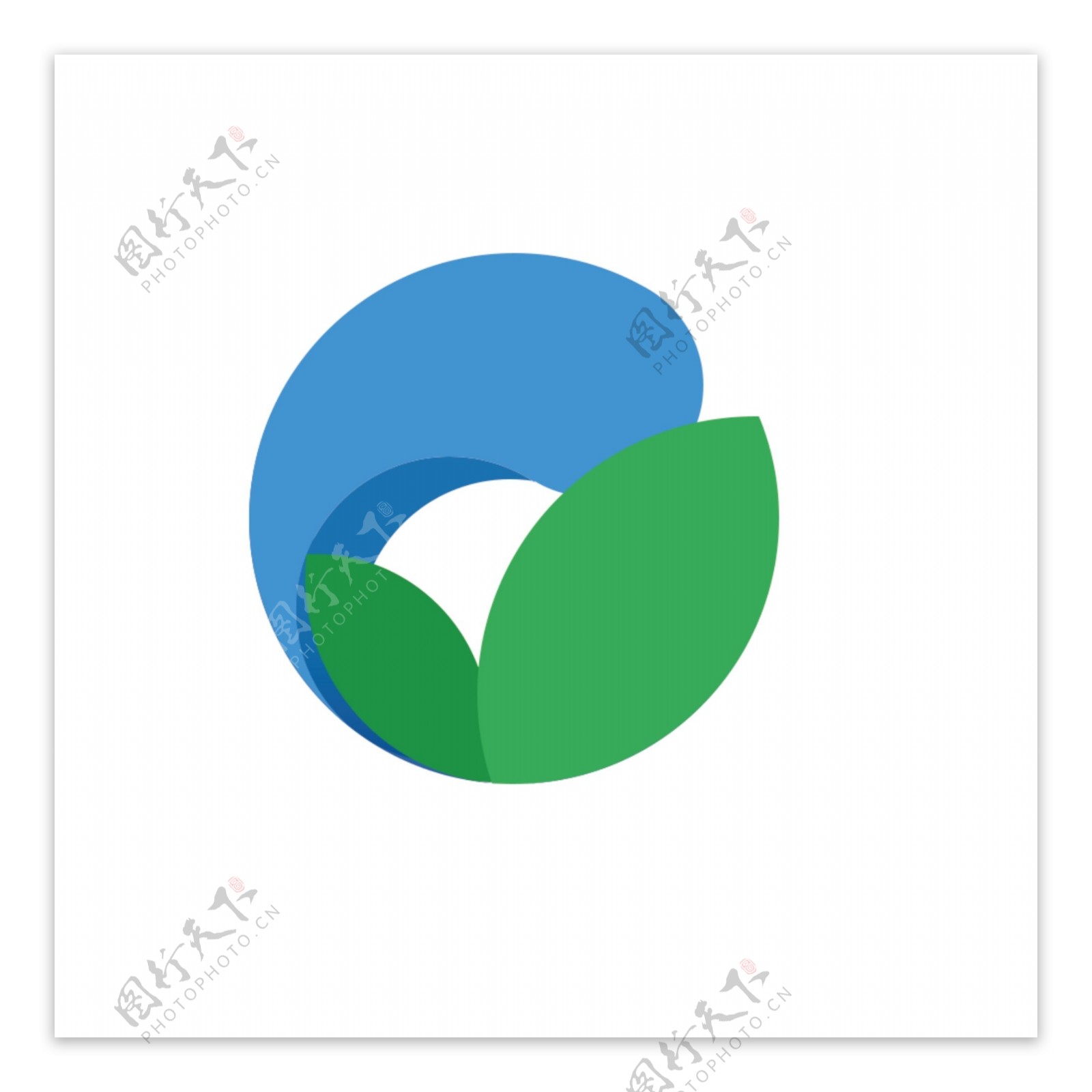 蓝绿logo