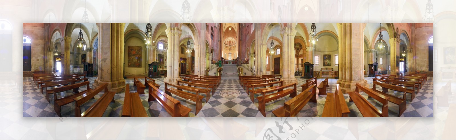 富丽堂皇的教堂图片