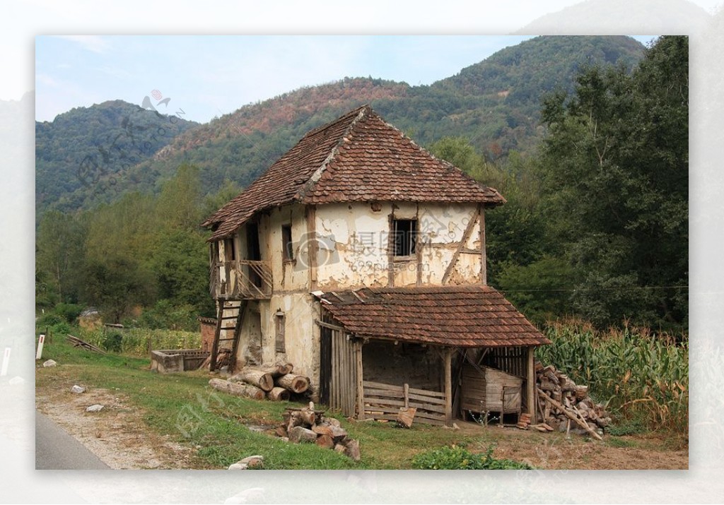 农村遗弃的房屋