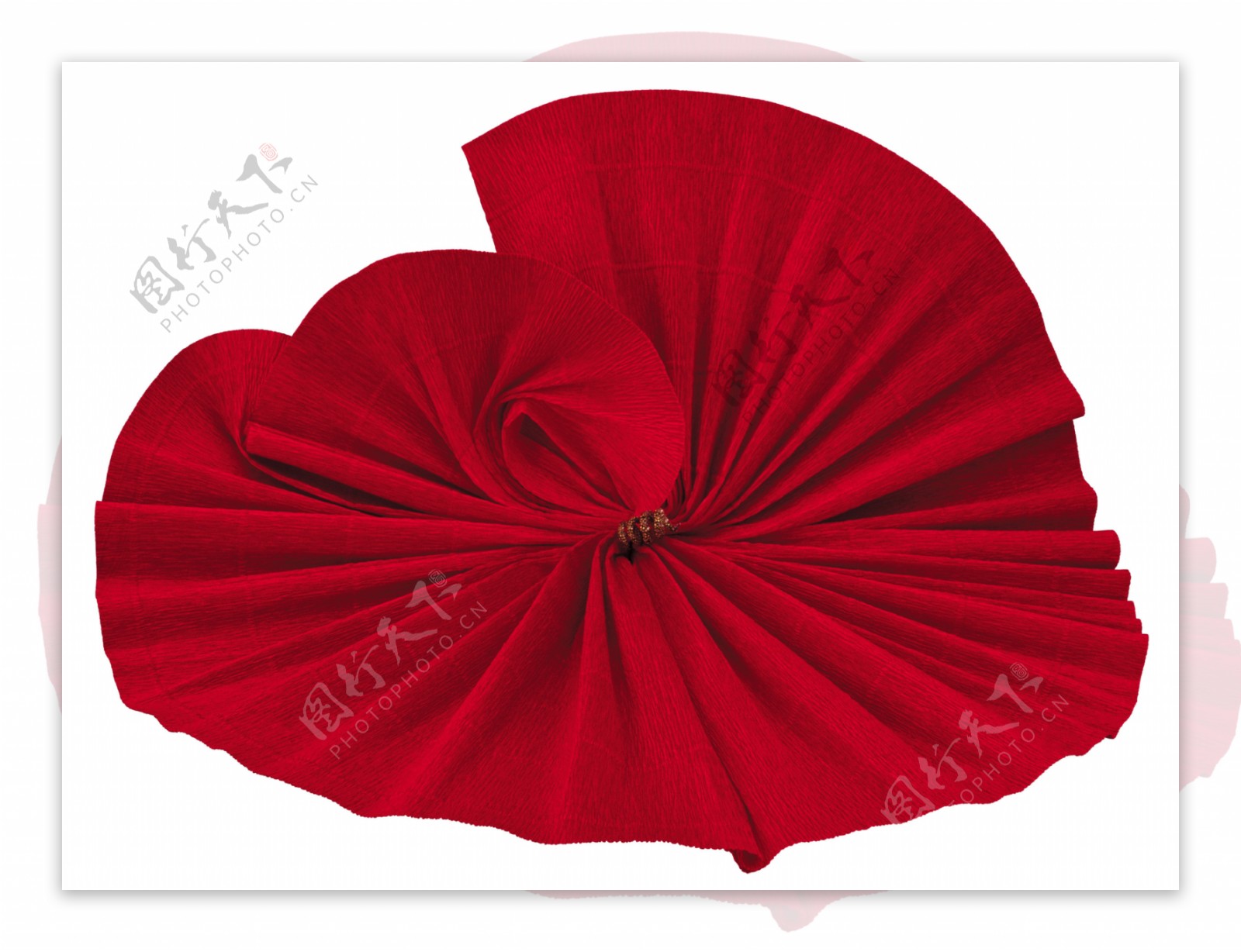 红蝴蝶结300dpi32805260象素用于花艺设计等图片
