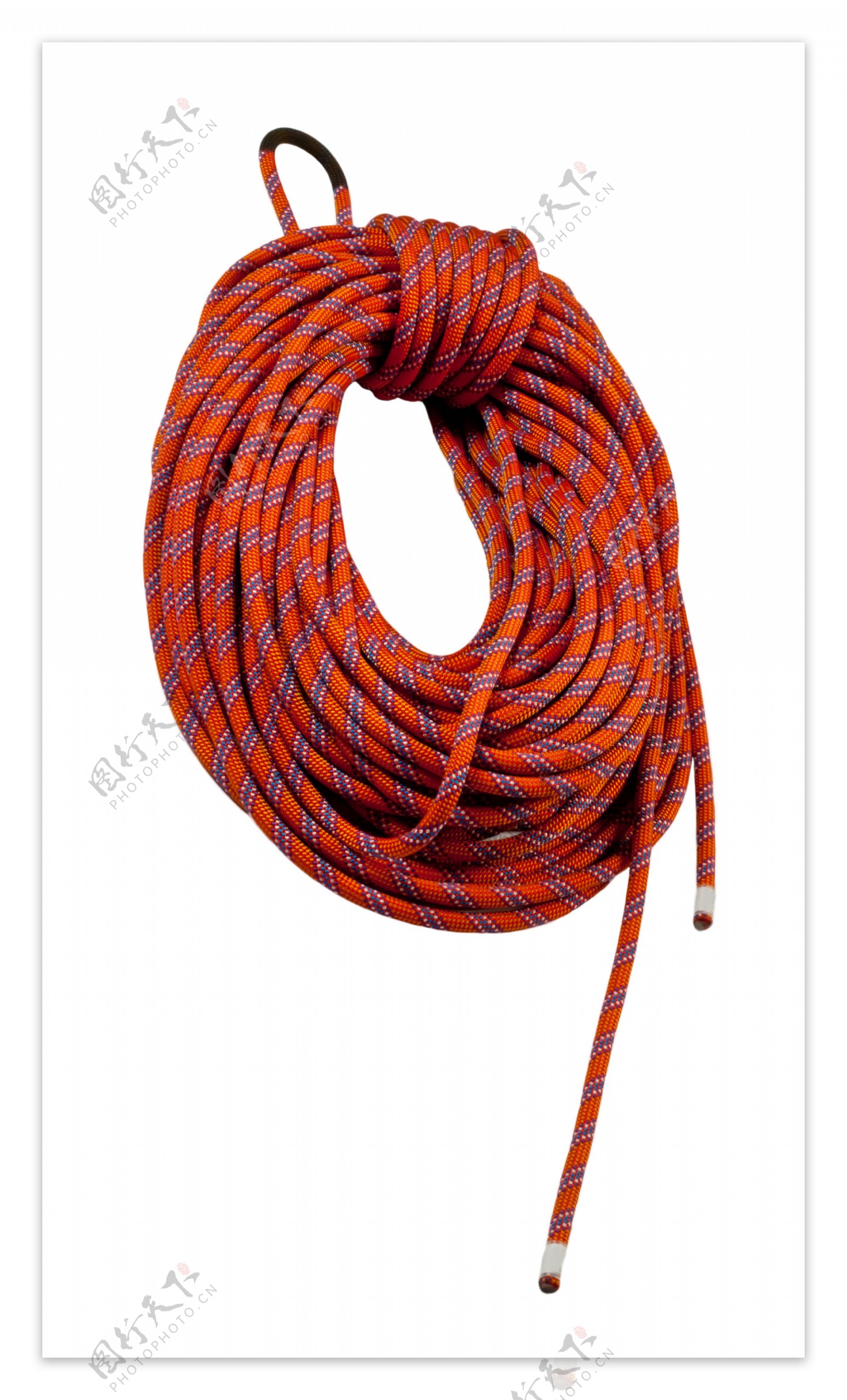 彩色攀岩绳子图片