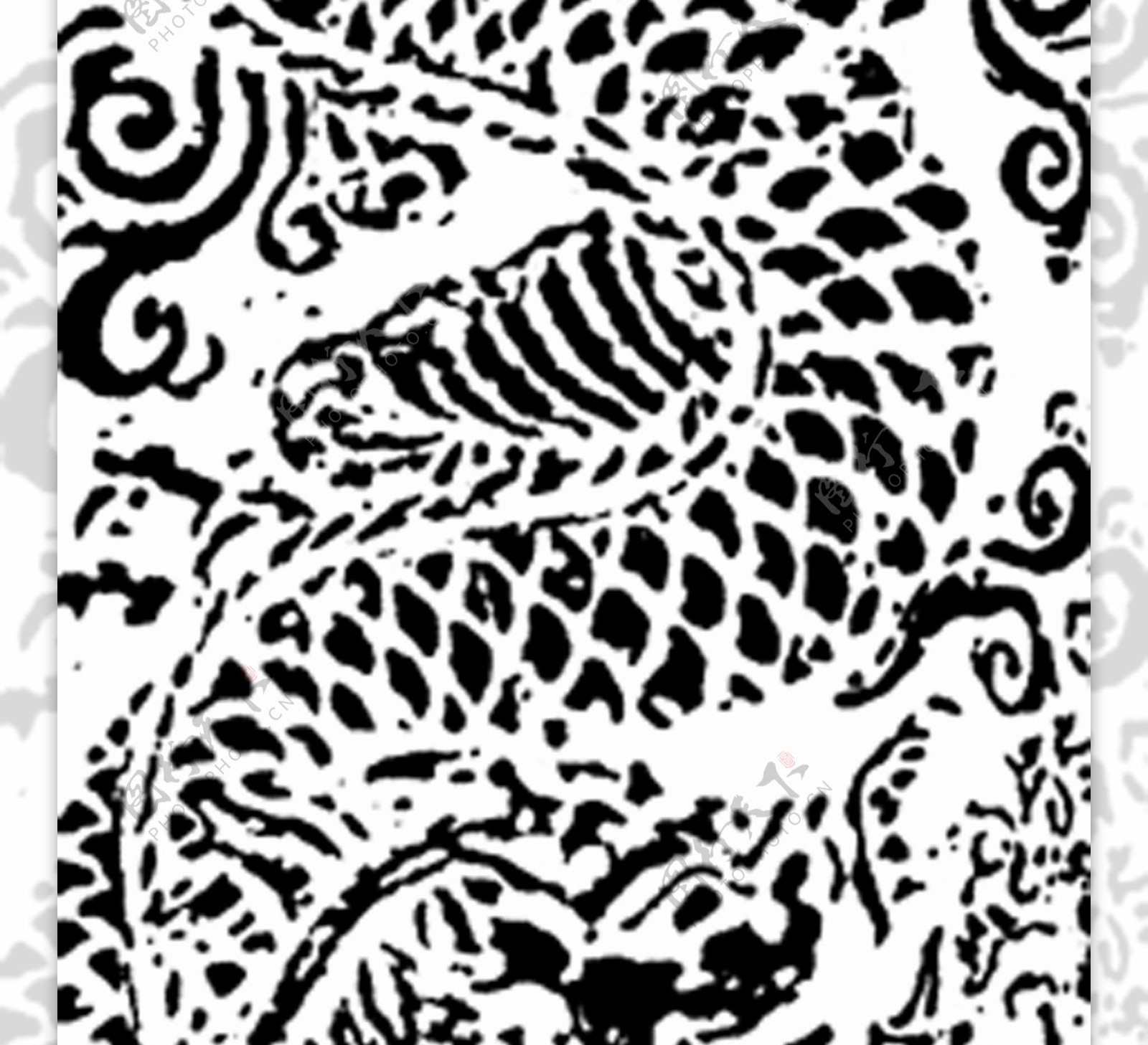 龙纹龙的图案传统图案183